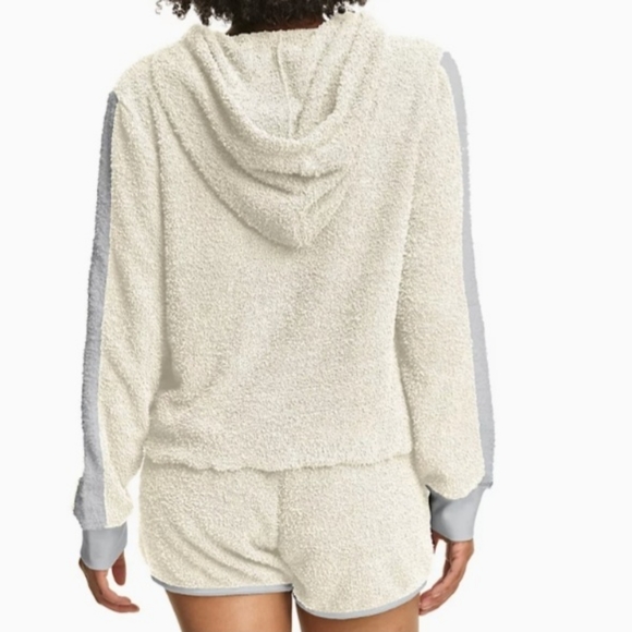 Champion hoodie & pajama shorts set size X-Large Long sleeves - Picture 3 of 15